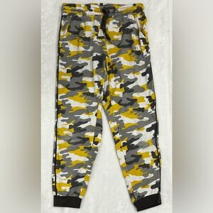 Yellow Camo Sweatpants / Joggers